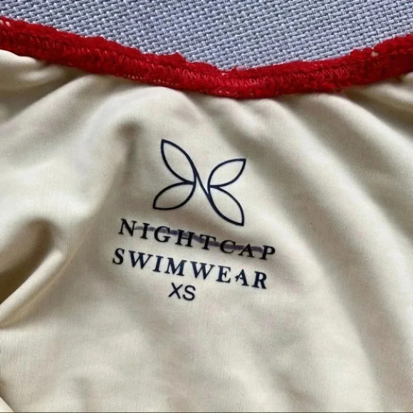 New Free People x Nightcap Wisteria Lace Swim One Piece Swimsuit XS - Picture 8 of 10